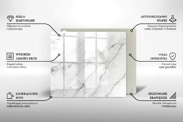 Chopping board Elegant marble texture