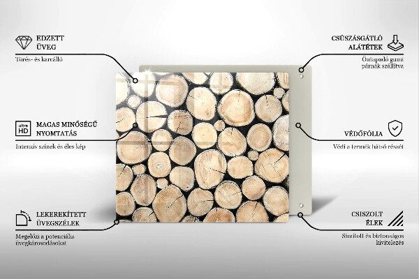 Chopping board Wood trunks of the tree