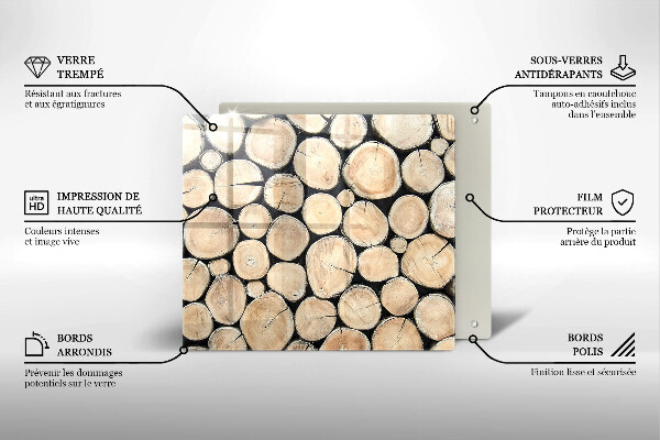 Chopping board Wood trunks of the tree