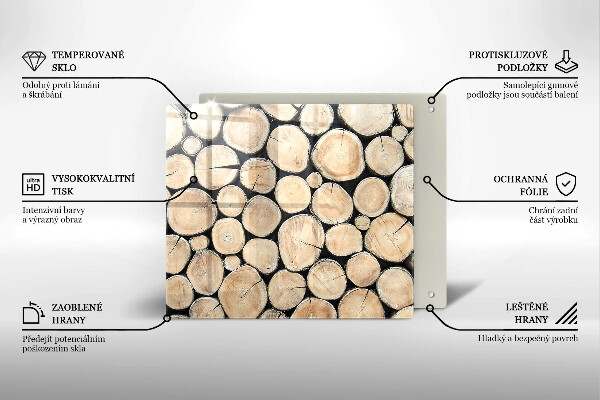 Chopping board Wood trunks of the tree