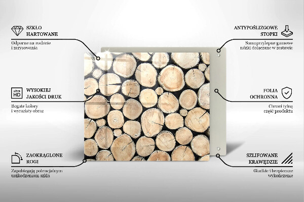 Chopping board Wood trunks of the tree