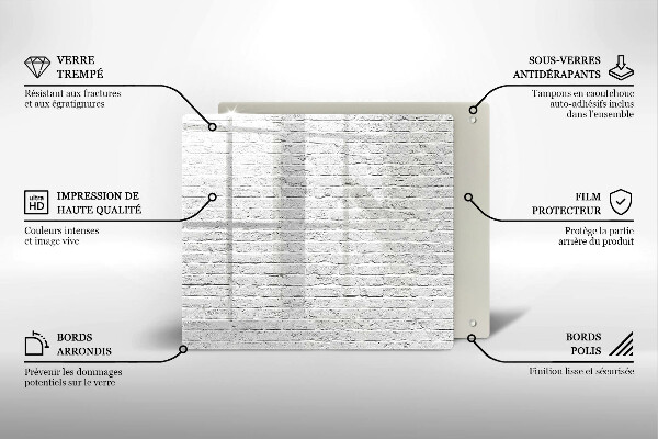 Chopping board Brick wall