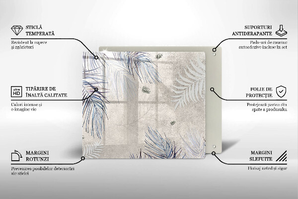 Chopping board Subtle leaves