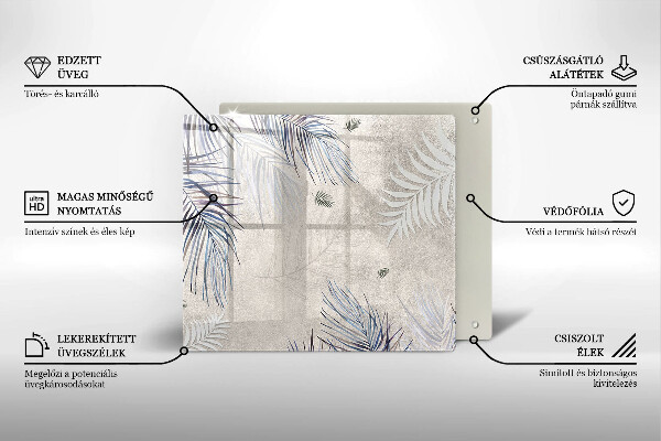 Chopping board Subtle leaves