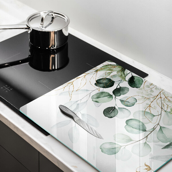 Chopping board Painted plants