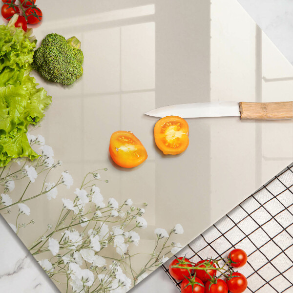 Worktop saver large Boho flowers