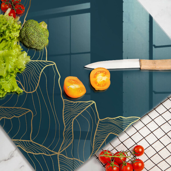 Chopping board Abstract mountains