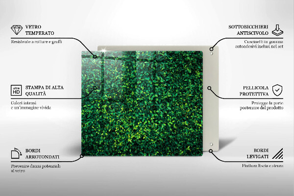 Chopping board Plant small leaves