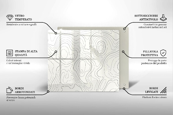 Chopping board Line-art design