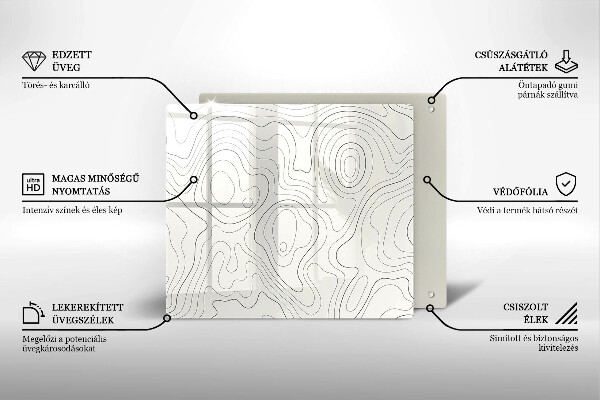 Chopping board Line-art design