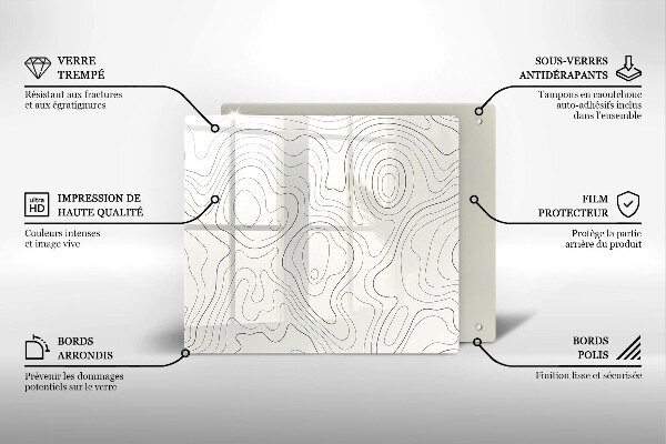 Chopping board Line-art design
