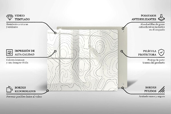 Chopping board Line-art design