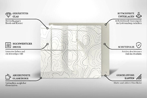Chopping board Line-art design