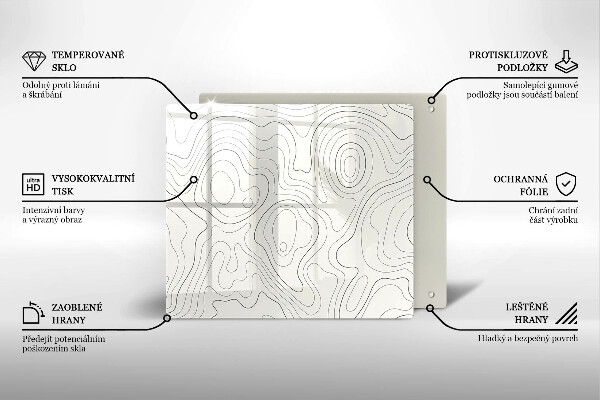 Chopping board Line-art design