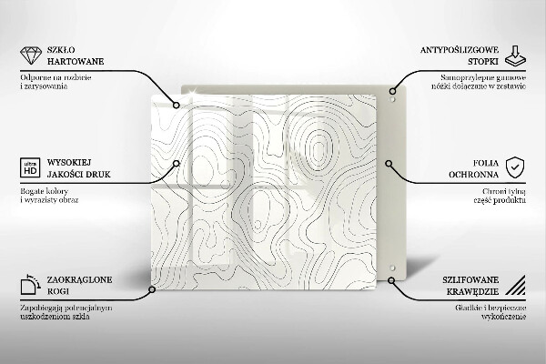 Chopping board Line-art design