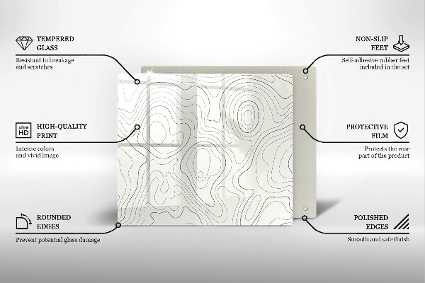 Chopping board Line-art design