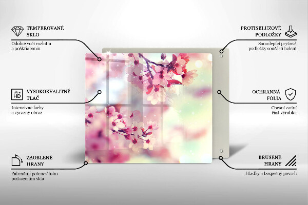 Chopping board Nature apple flowers