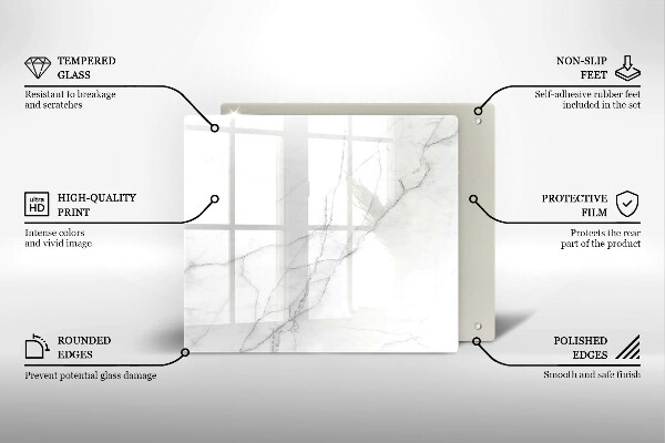 Chopping board Marble stone background