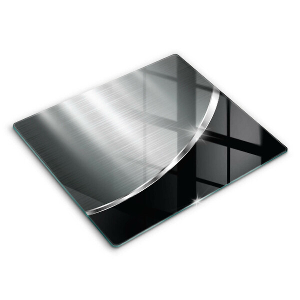 Chopping board Abstraction with metal