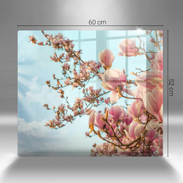 Chopping board Pink Flowers Tree