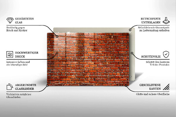 Chopping board glass Wall wall wall