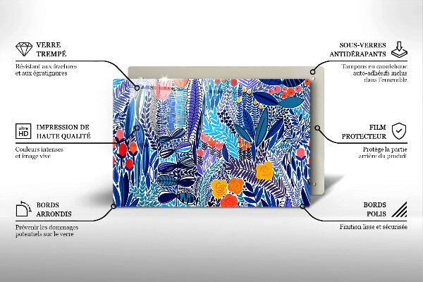 Chopping board Painted meadow