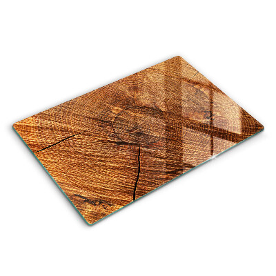 Chopping board glass Wood structure