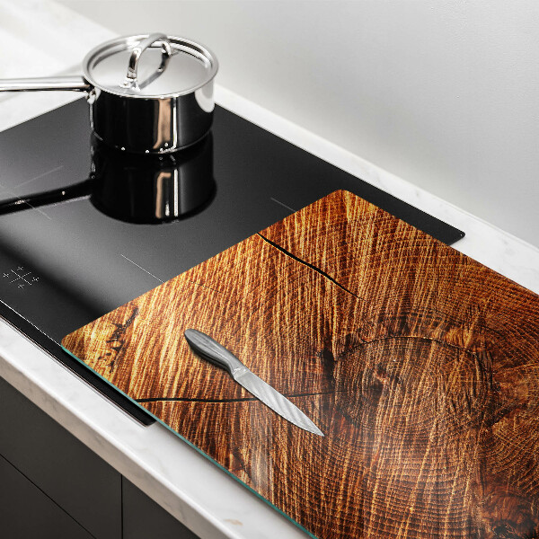 Chopping board glass Wood structure