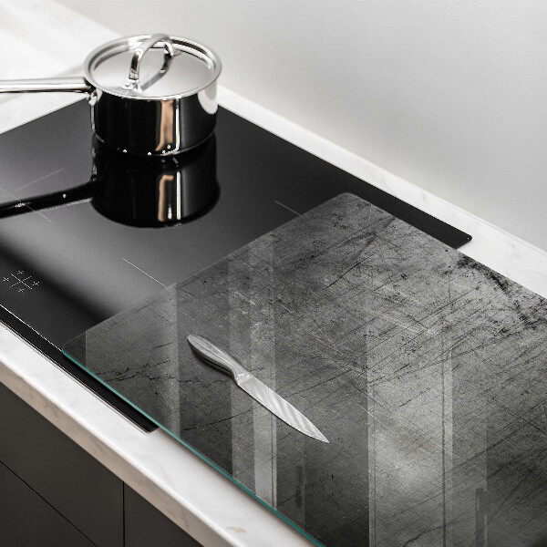 Chopping board glass Metal texture