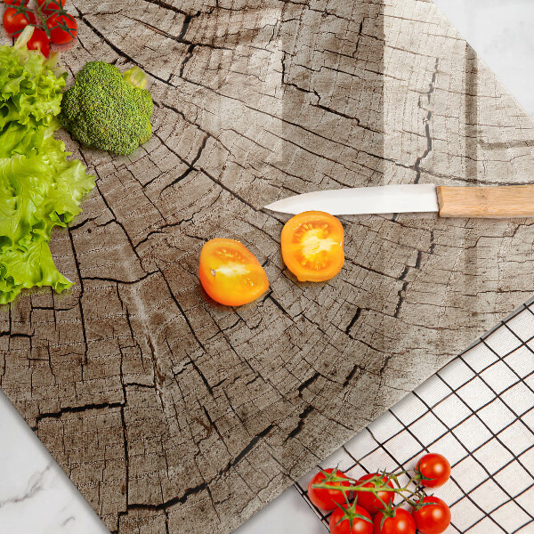 Glass cutting board Tree