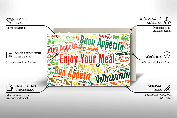 Chopping board glass Tasty language subtitles