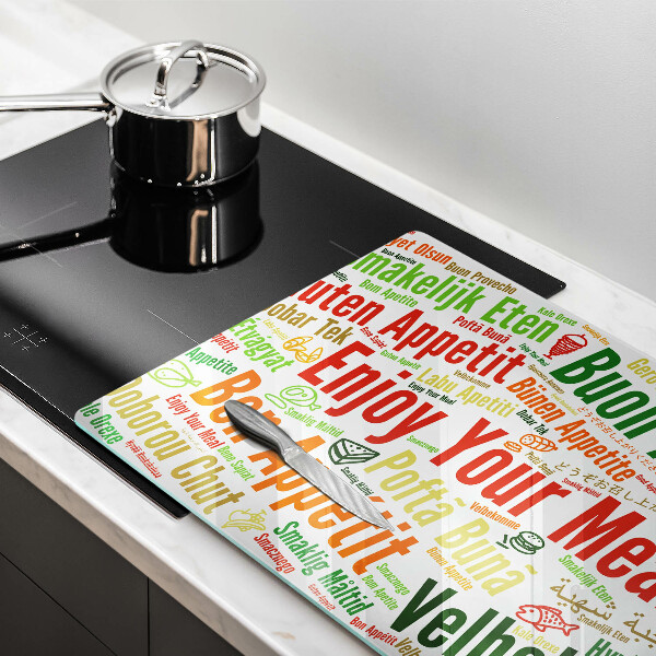 Chopping board glass Tasty language subtitles