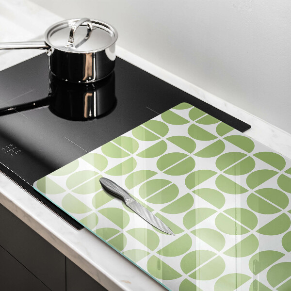 Chopping board glass Boho shapes