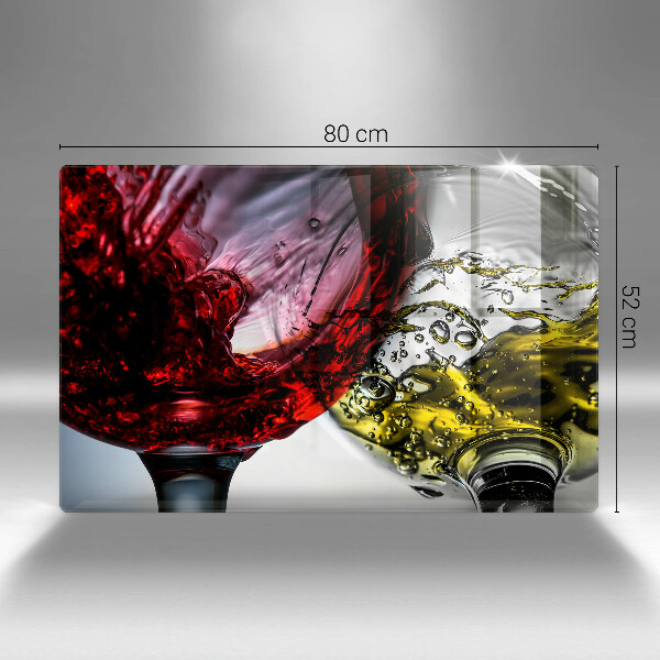 Chopping board glass Wine glasses