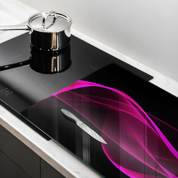 Chopping board Pink abstraction