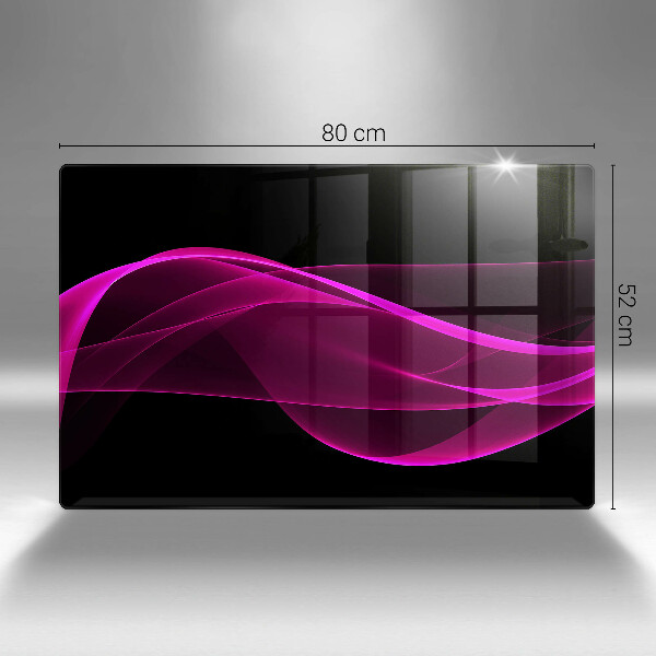 Chopping board Pink abstraction
