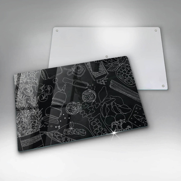 Chopping board glass Kitchen accessories