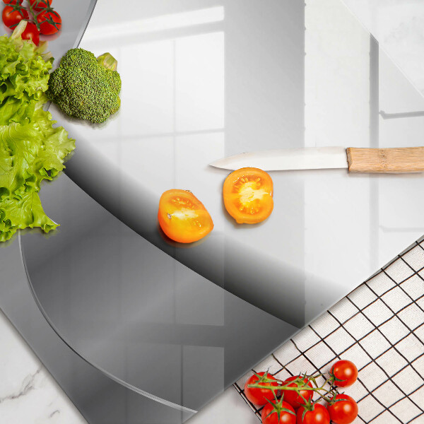 Chopping board glass Abstraction Design lines