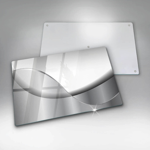 Chopping board glass Abstraction Design lines