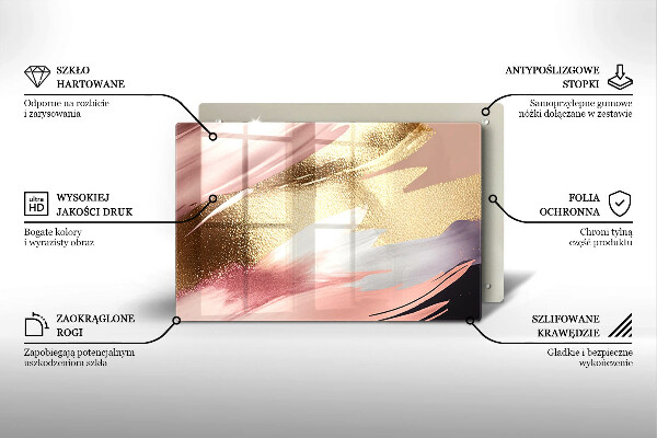 Chopping board Pastel spots