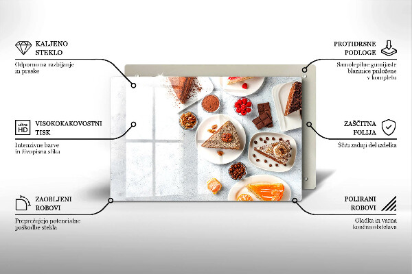 Chopping board Cake sweets