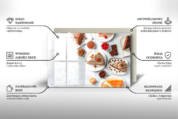 Chopping board Cake sweets