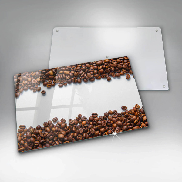 Chopping board glass Grain coffee