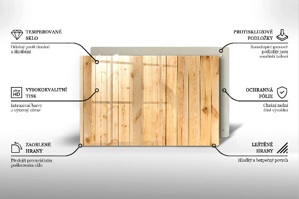 Chopping board Delicate wooden boards