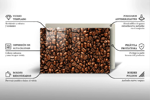 Chopping board Coffee beans