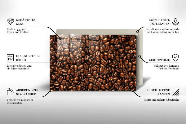 Chopping board Coffee beans