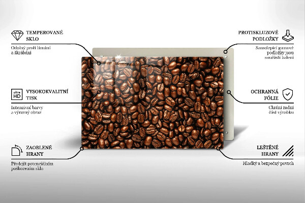 Chopping board Coffee beans