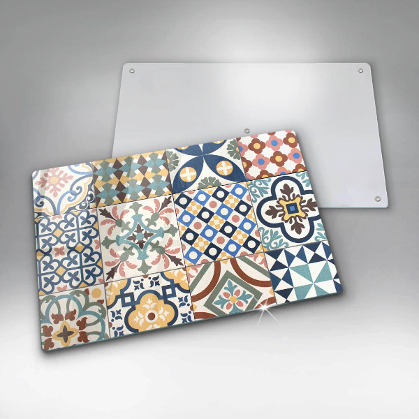 Glass cutting board Decorative tiles