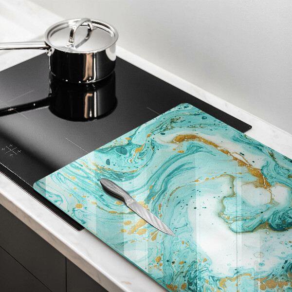 Chopping board Blue abstraction