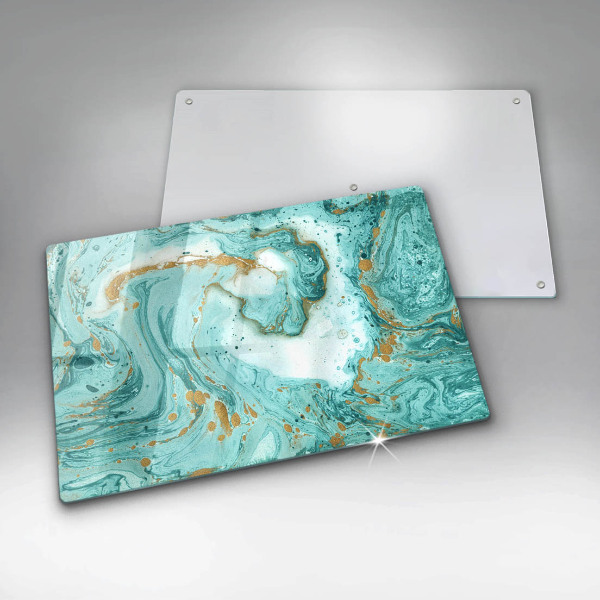 Chopping board Blue abstraction